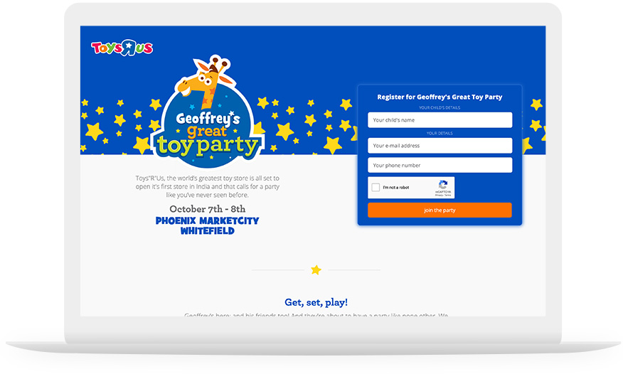 Toys'R'Us laptop screenshot